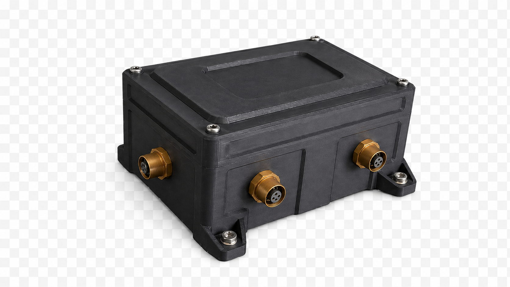 Electronics enclosure with mil-spec connectors